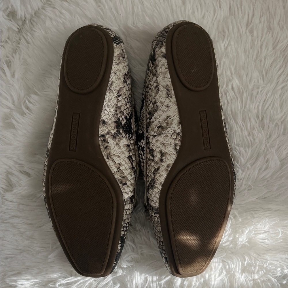 Talbots Snakeskin Patterned Loafers - image 3